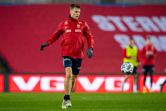 Sigurd Rosted of the Norwegian national football team