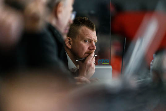 Malmö Redhawks assisterande tränare Jesper Mattsson på