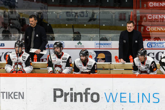 Malmö Redhawks assisterande tränare Andreas Lilja och