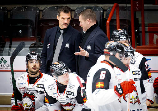 Malmö Redhawks assisterande tränare Andreas Lilja och