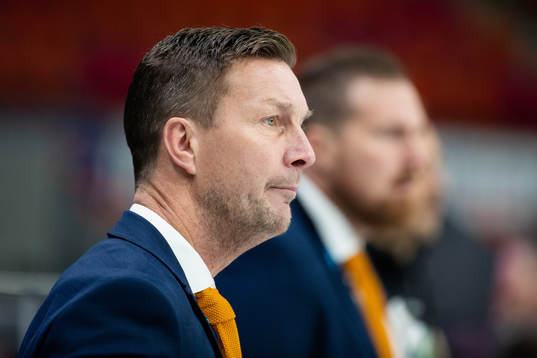 Färjestads huvudtränare Johan Pennerborn