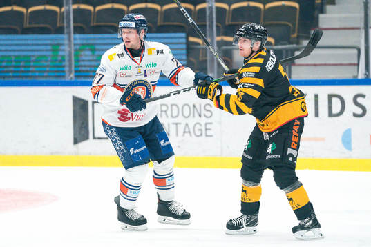 Växjös Martin Lundberg och Skellefteås Niclas Burström