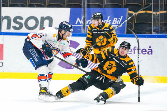 Växjös Peter Andersson och Skellefteås Niclas Burström