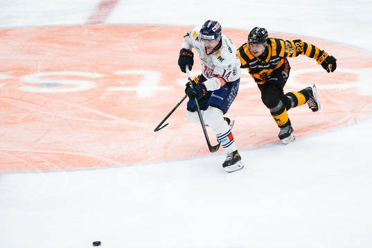 Växjös Emil Pettersson och Skellefteås Jonathan Johnson