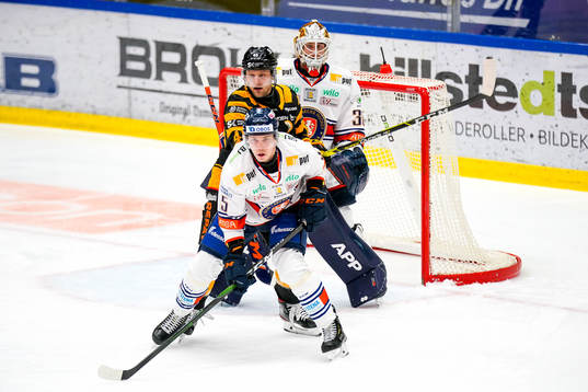 Växjös Juuso Vainio och Skellefteås Oscar Möller