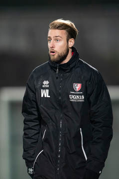 Trollhättans tränare Wiliam Lundin