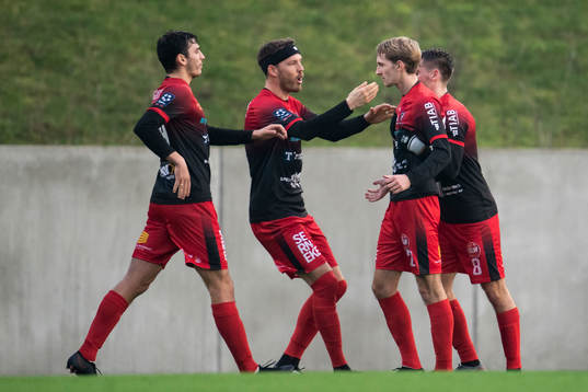 Trollhättans Markus Johansson jublar