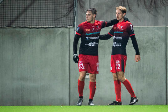Trollhättans Markus Johansson jublar