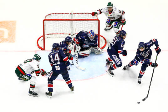 Spel framför Linköpings mål