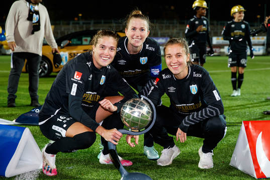 Göteborgs Filippa Angeldal , Emma Berglund och Julia