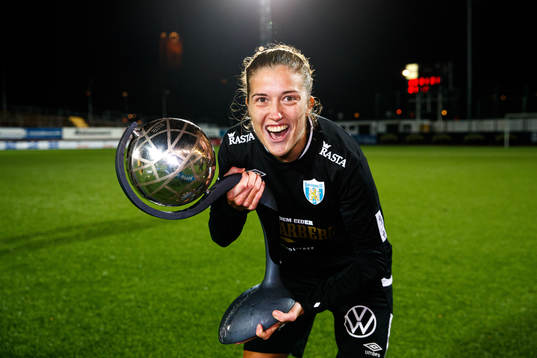 Göteborgs Filippa Angeldal jublar med Kronprinsessan