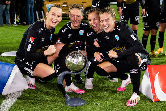 Göteborgs Stina Blackstenius, Emma Kullberg, Julia