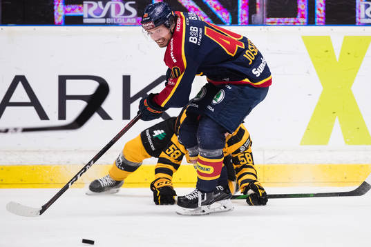 Djurgårdens Jacob Josefson och Skellefteås Oskar Nilsson