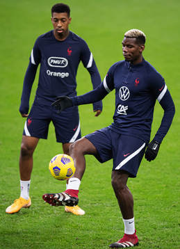 Paul Pogba of the French national football team
