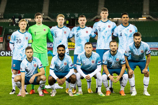  Mats Møller Dæhli, goalkeeper Per Kristian Bråtveit, Andreas Hanche-Olsen, Julian Ryerson, Jørgen Strand Larsen, Ruben Gabrielsen, Sondre Tronstad, Ghayas Zahid, Fredrik Ulvestad, Veton Berisha and Jørgen Skjelvik. 