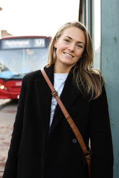 Chelsea LFC football player Magdalena Eriksson poses for a portrait