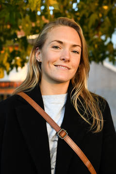 Chelsea LFC football player Magdalena Eriksson poses for a portrait