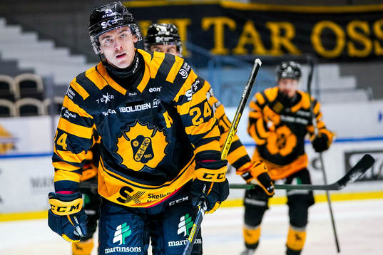 Skellefteås Andreas Wingerli  jublar