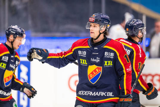 Djurgårdens Dominik Bokk jublar