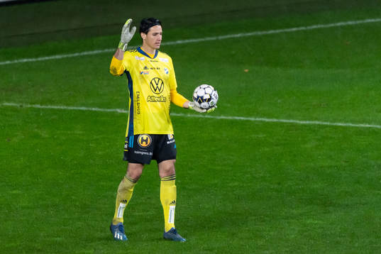 Östers målvakt Damir Mehic