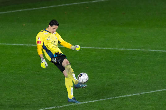 Östers målvakt Damir Mehic