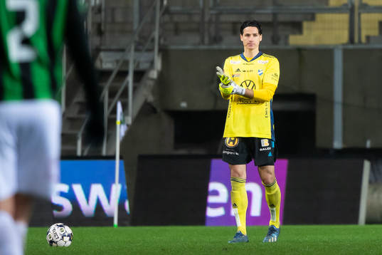 Östers målvakt Damir Mehic