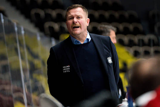 Malmö Redhawks tränare Joakim Fagervall