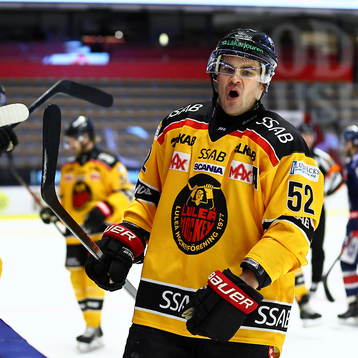 Luleås Karl Fabricius jublar