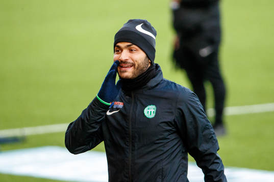 Västerås Karwan Safari innan fotbollsmatchen i Superettan