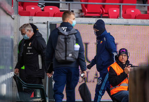 Djurgårdens Jonathan Augustinsson blev utbytt före