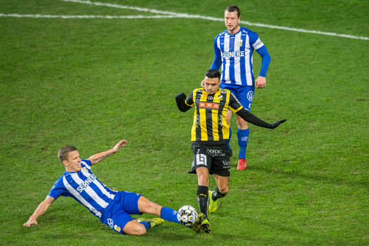 IFK Göteborg Pontus Wernbloom och Jakob Johansson mot