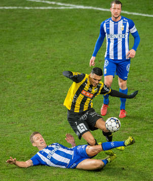 IFK Göteborg Pontus Wernbloom och Jakob Johansson mot