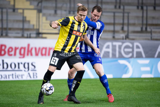 Häckens Alexander Söderlund och IFK Göteborg Jakob