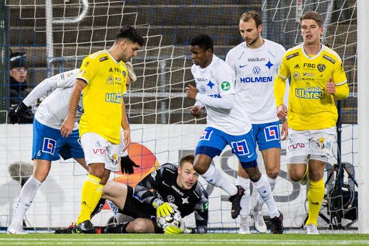 IFK Norrköpings målvakt Isak Pettersson