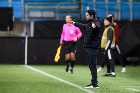 Head coach Mikel Arteta of Arsenal