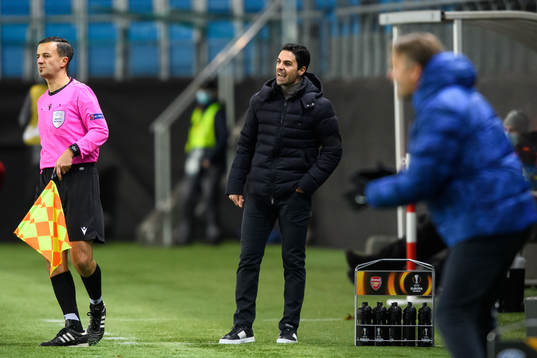 Head coach Mikel Arteta of Arsenal