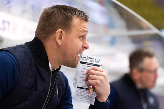 Linköpings tränare Bert Robertsson