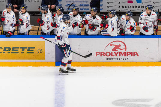 Linköpings Jarno Kärki jublar