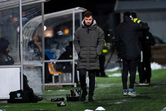 Umeås Umeås tränare Brian Clarhaut