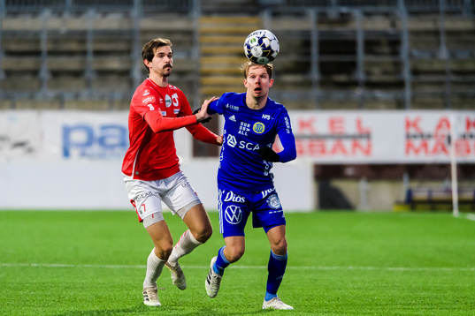 Degerfors Sebastian Olsson och Sundsvalls Johan Blomberg