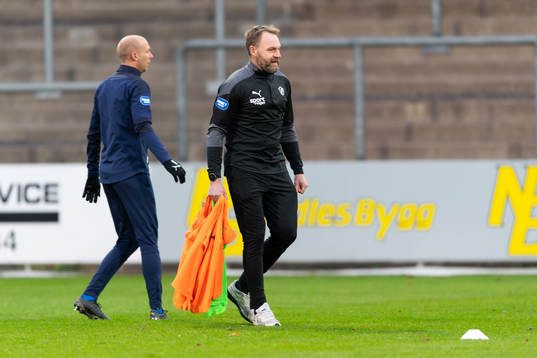 Halmstads assisterande tränare Torbjörn Arvidsson före