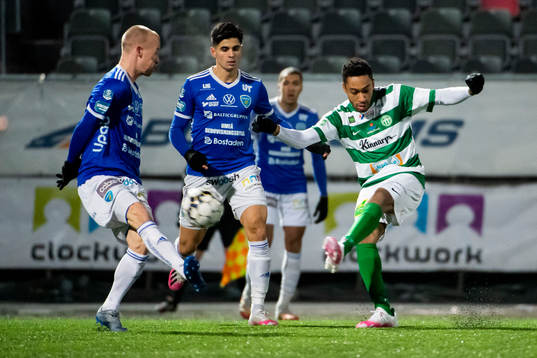 Umeås Stefan Lindmark, Dillan Ismail och Västerås Brian Span