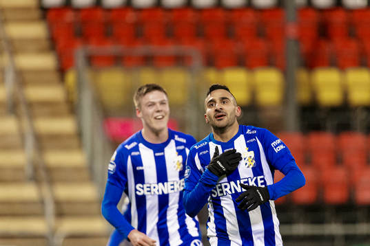 IFK Göteborgs Sargon Abraham jublar