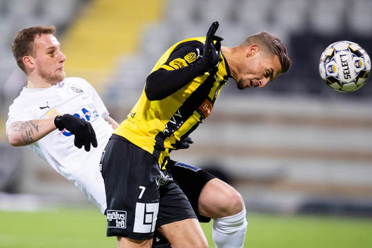 Häckens Ahmed Yasin nickar in 3-0