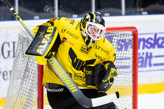 Västerås målvakt Emil Kruse