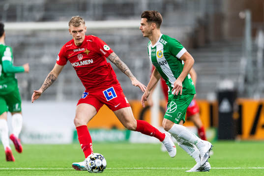 IFK Norrköpings Eric Smith och Hammarbys Alexander
