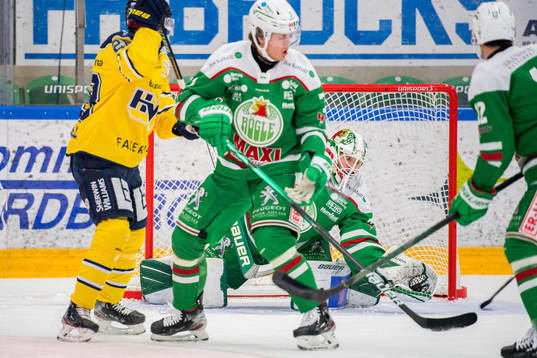 Rögles målvakt Johan Gustafsson