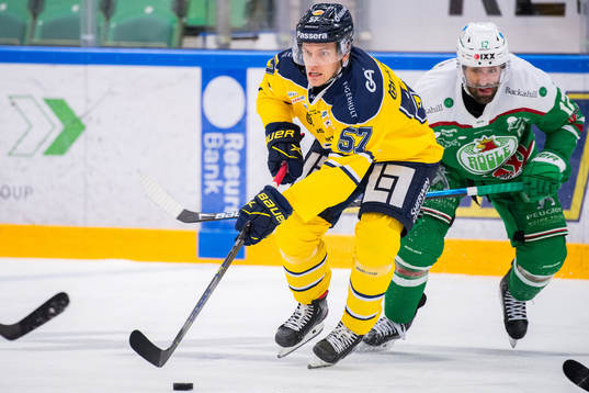 s Anton Wedin och Rögles Taylor Matson