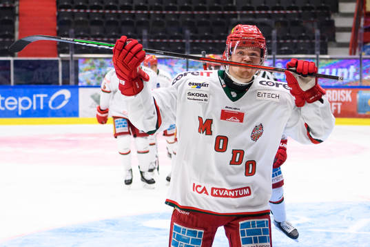 Bla gjennom flere bilder av Ishockey, Hockeyallsvenskan, Södertälje - Modo