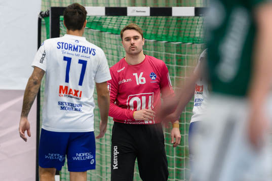 Hallbys målvakt Samuel Johannesson
